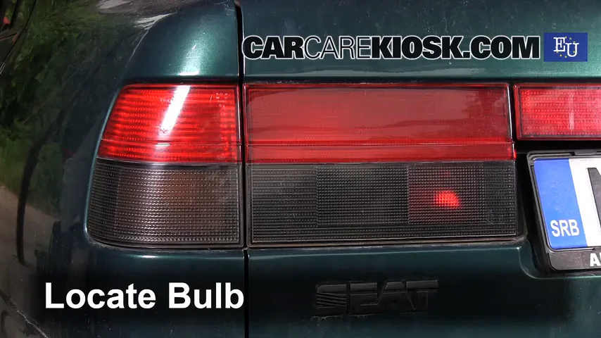 1998 SEAT Toledo TDI SE 1.9L 4 Cyl. Turbo Diesel Lights Tail Light (replace bulb)